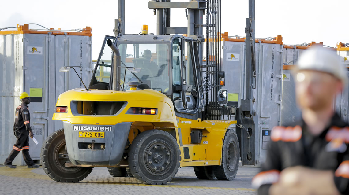Offshore and Onshore Industrial Rentals - Forklift - Alistair Group