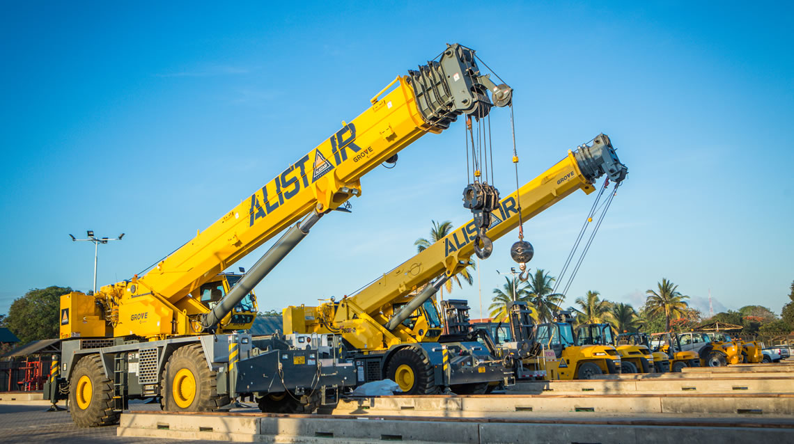 Offshore and Onshore Industrial Rentals - Crane Collection - Alistair Group