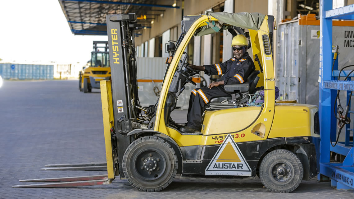 Storage and Warehousing - Forklift - Alistair Group